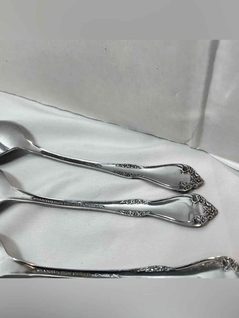 Oneida Wm A Rogers Mansfield Stainless Steel Tablespoons Set of 4 Replacement